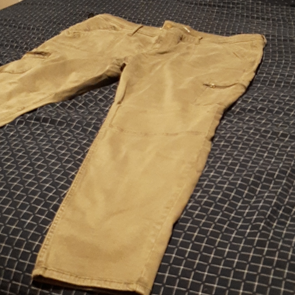 Green jeggings